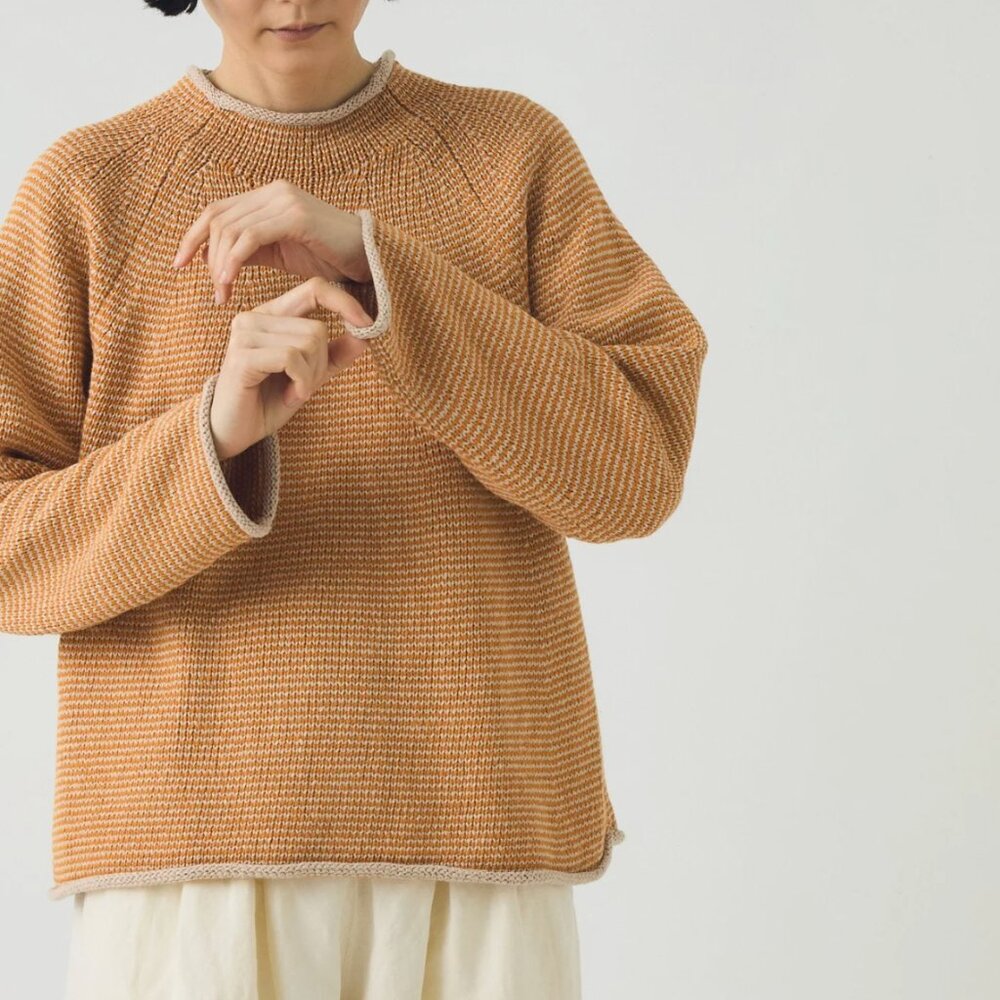 Red Striped Toast Sweater